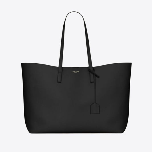 LARGE SUPPLE E/W TOTE BAG - BLACK