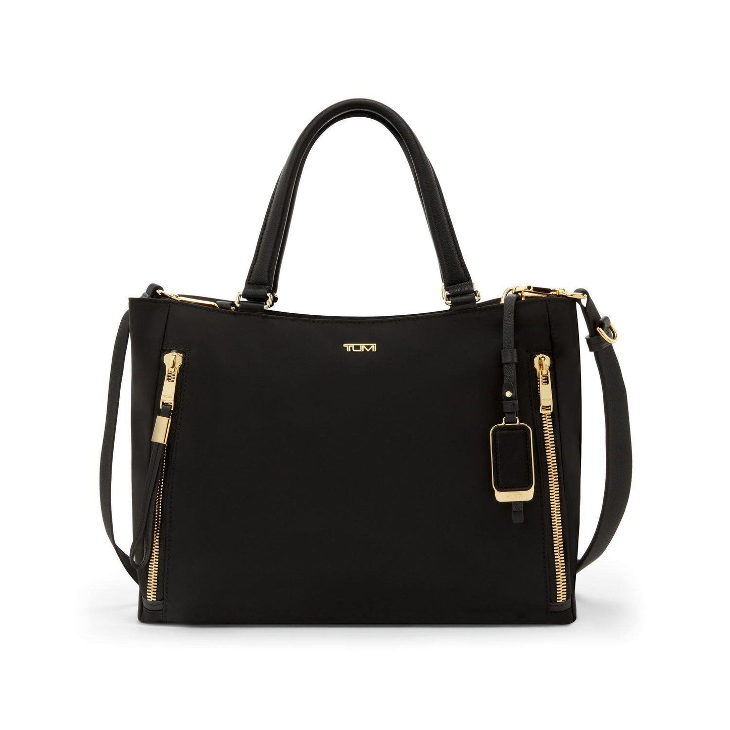 VOYAGEUR VALETTA MEDIUM TOTE, BLACK