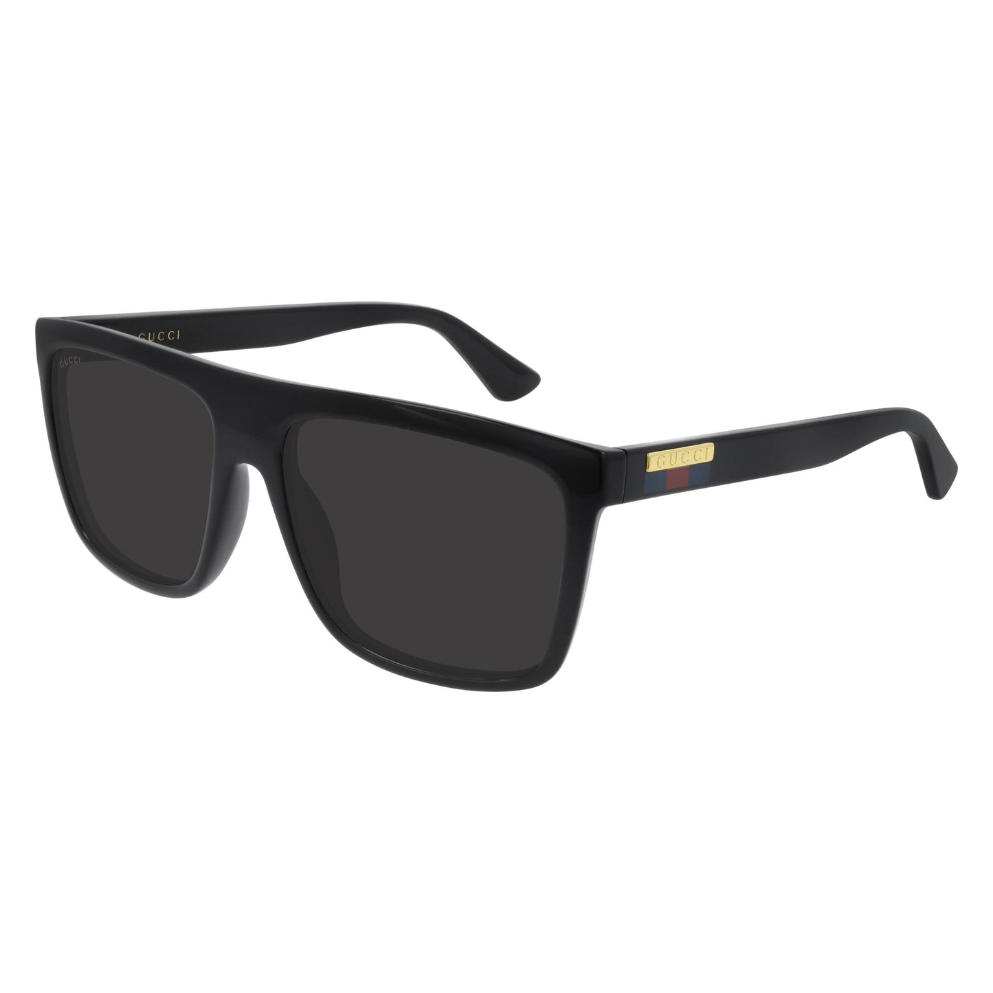 MEN'S SQUARE SUNGLASSES - BLACK